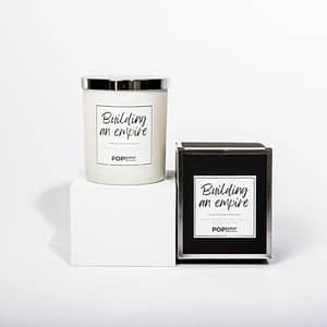 Pop Your Business Gifts - Building an Empire Candle - Coconut and Lime