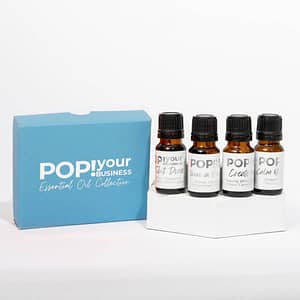 Pop Your Business Gifts Essential Oil Range Blue Box