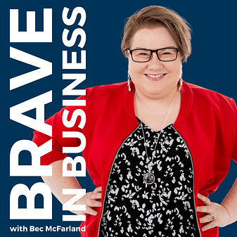 Brave in Business Podcast Cover Art