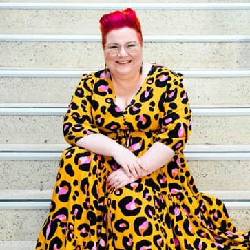 Bec McFarland Yellow Leopard