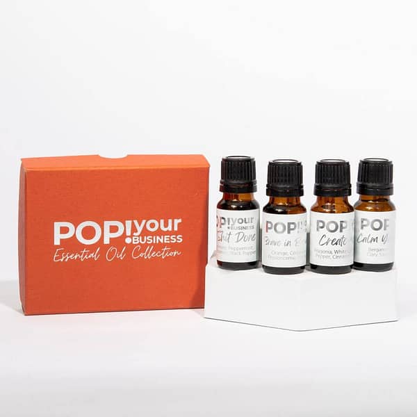 Pop Your Business Gifts Essential Oil Range Orange Box